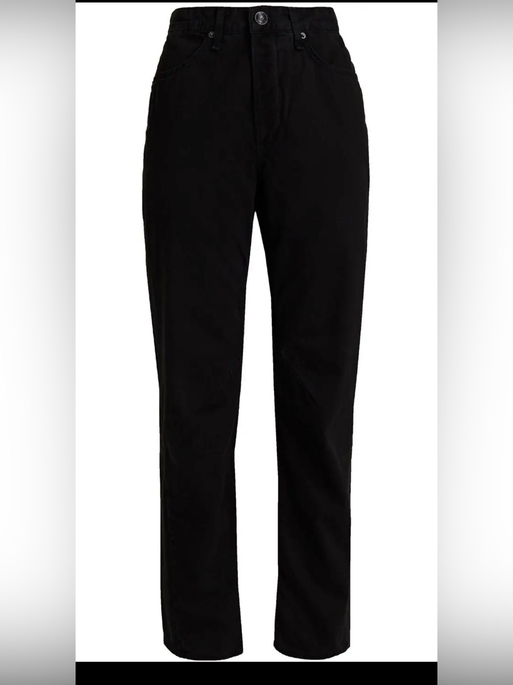 Rag & Bone womenâs Black Engineer Jeans Straight Leg boyfriend Jeans 24 NEW NWT